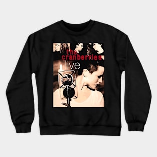 thecranberries zombie vintage poster Crewneck Sweatshirt